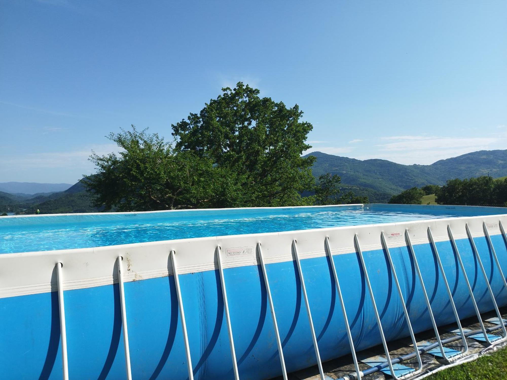 Agriturismo Le Cascine Castel di Tora Bagian luar foto