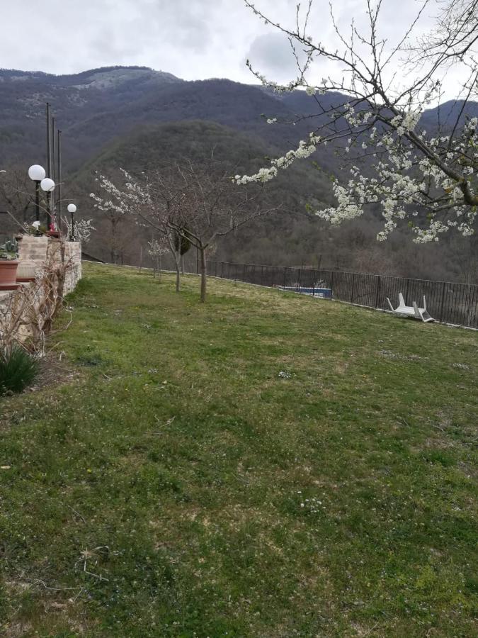 Agriturismo Le Cascine Castel di Tora Bagian luar foto